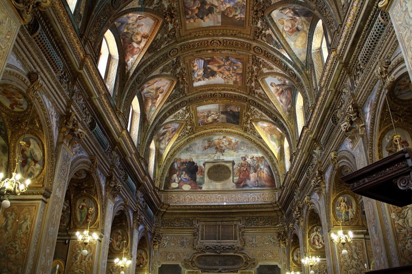 Soffitto della chiesa san Giorgio